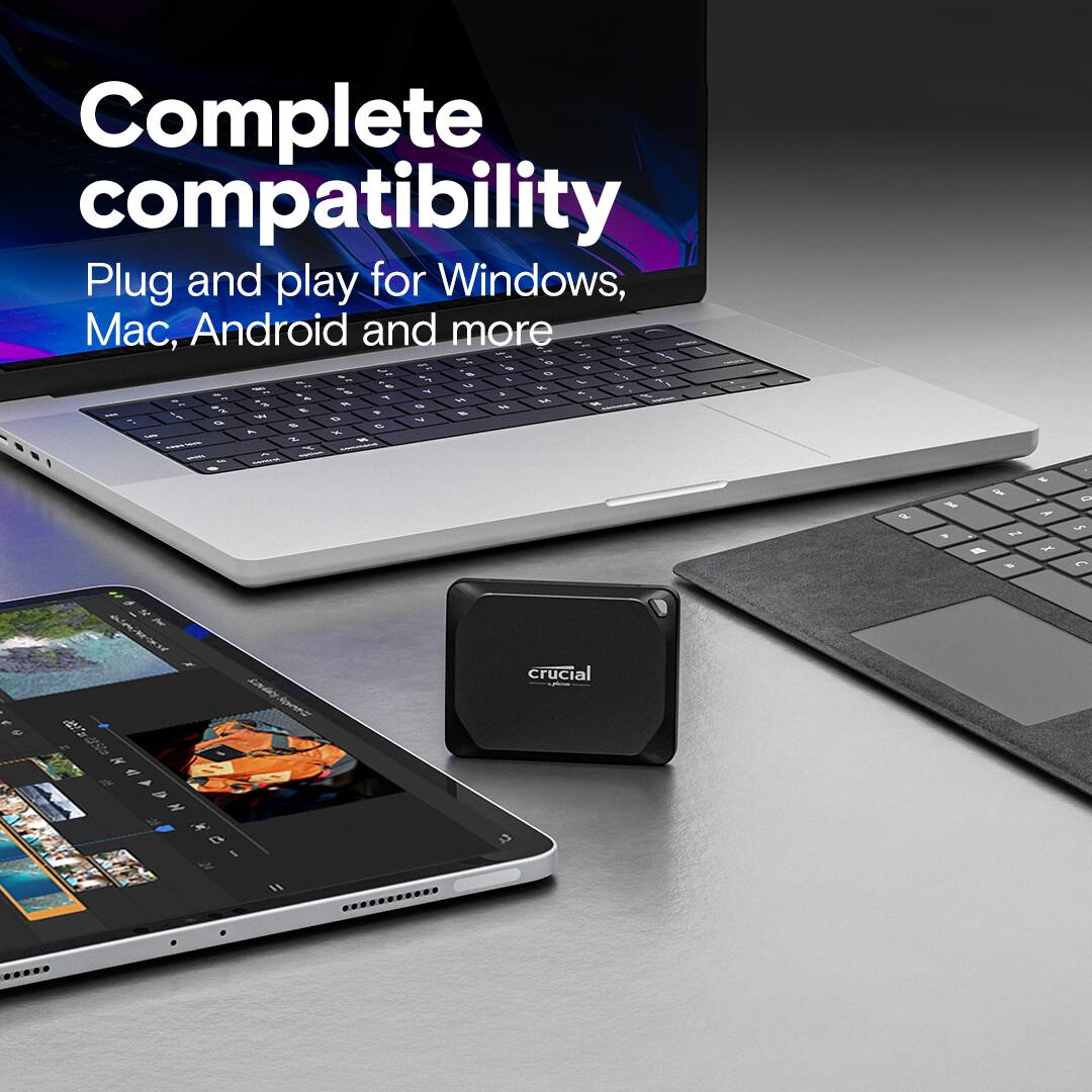 Complete compatibility. Plug and play for Windows, Mac, Android and more.