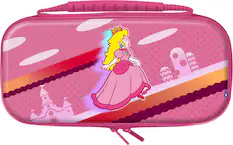 Front. Hori - Vault Case for Nintendo Switch - Peach.