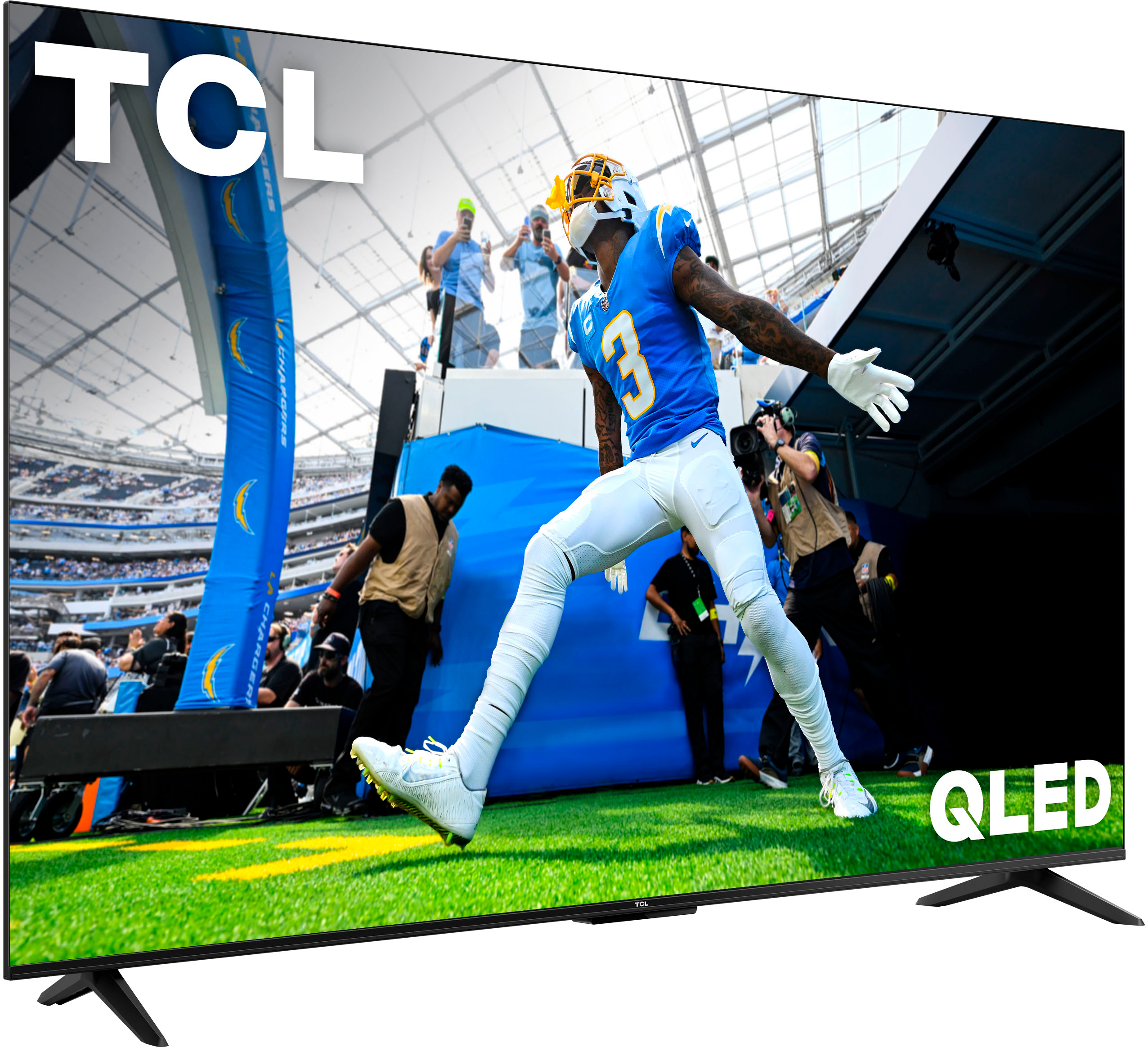 Angle View: TCL - 65" Class Q5 Q-Class 4K QLED HDR Smart TV with Google TV
