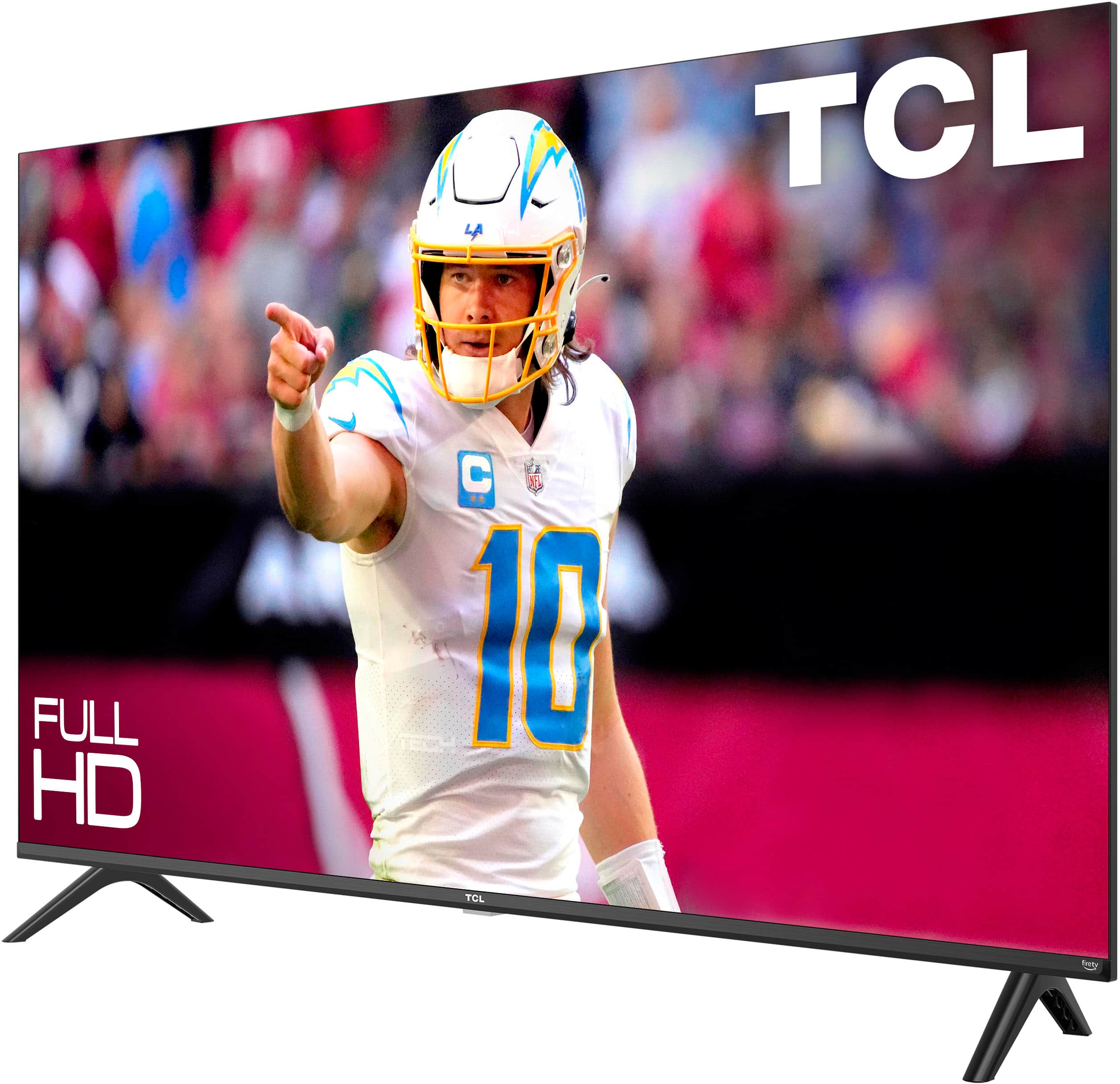 Left. TCL - 40" Class S3 S-Class 1080p FHD LED Smart TV with Fire TV - Black.