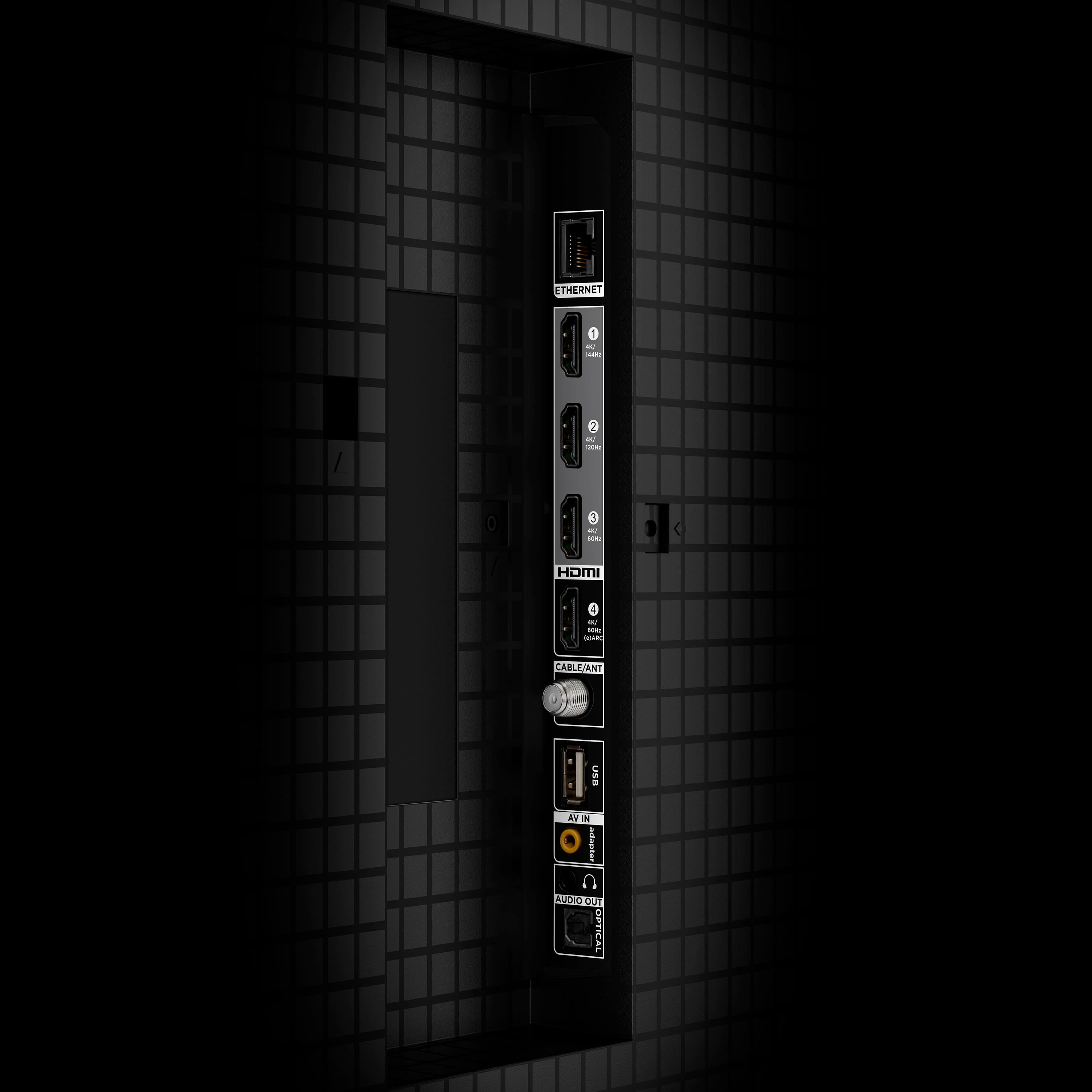 Alt View 13. TCL - 98" Class S5 S-Class 4K UHD HDR LED Smart TV with Google TV - Black.