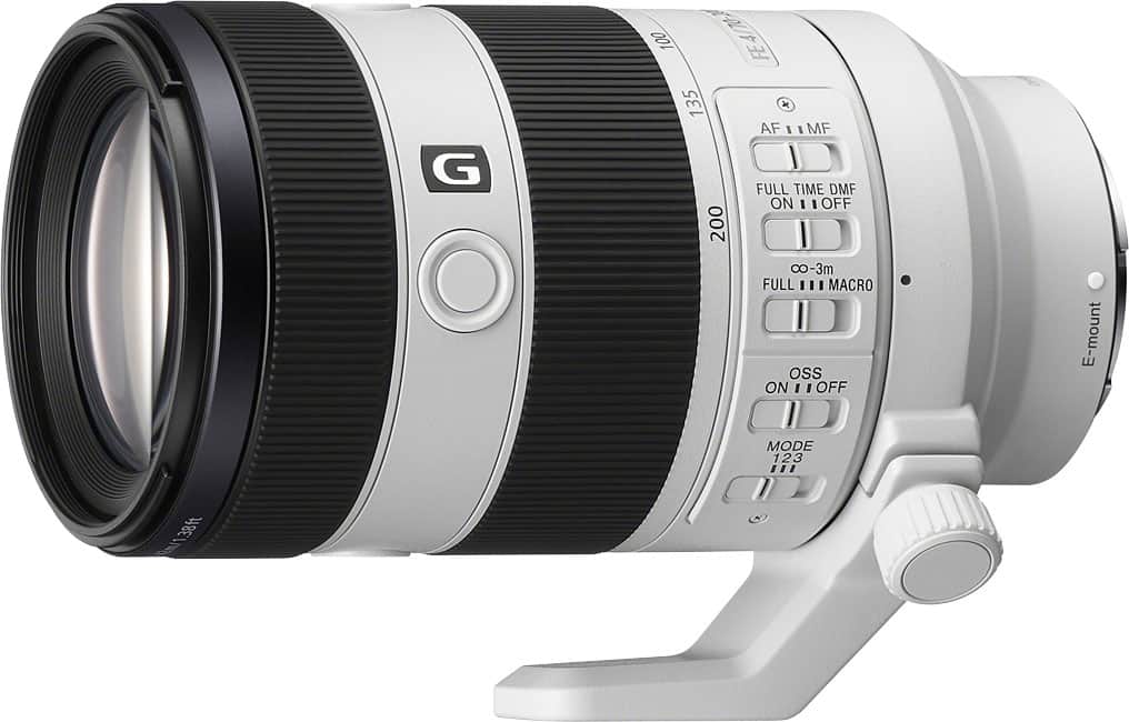 Best Buy: 70-200mm f/2.8 G SSM II Telephoto Zoom Lens for Select Sony Alpha  Cameras White SAL70200G2