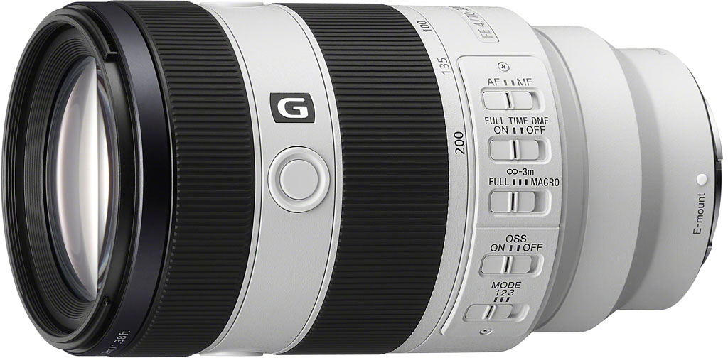 Sony SEL70200G2 FE 70-200mm F4 Macro G OSS II Lens Grey SEL70200G2 