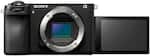 Front. Sony - Alpha 6700 - APS-C Mirrorless Camera (Body Only) - Black.