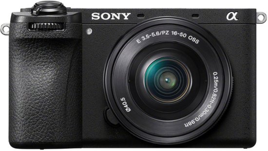 Sony Alpha 6700 APS-C Mirrorless Camera with PZ 16-50 mm Lens Black  ILCE6700L/B - Best Buy