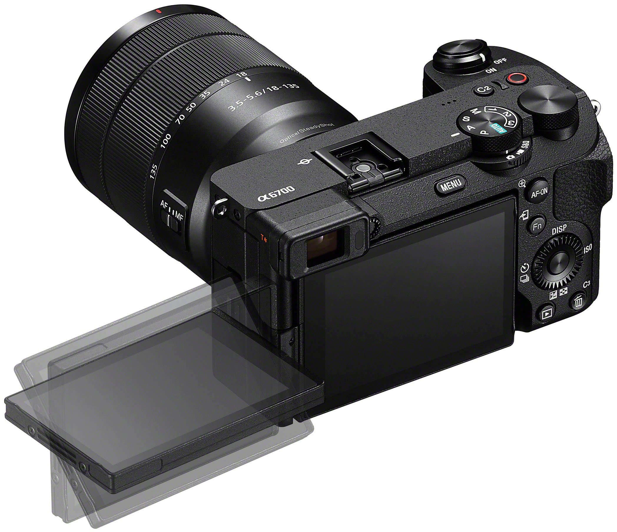 Sony Alpha with 6700 E - Buy APS-C mm Best Camera Mirrorless 18-135 ILCE6700M/B Lens Black