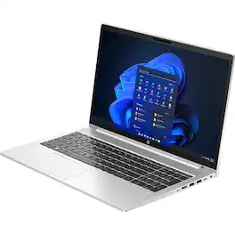 HP - ProBook 455 G10 15.6" Laptop - AMD Ryzen 7 with 16GB Memory - 512 GB SSD - Pike Silver Plastic, Silver
