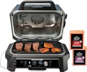 Ninja Foodi Smart XL 6-in-1 Countertop Indoor Grill with Smart Cook System,  4-quart Air Fryer Dark Grey/Stainless DG551 - Best Buy