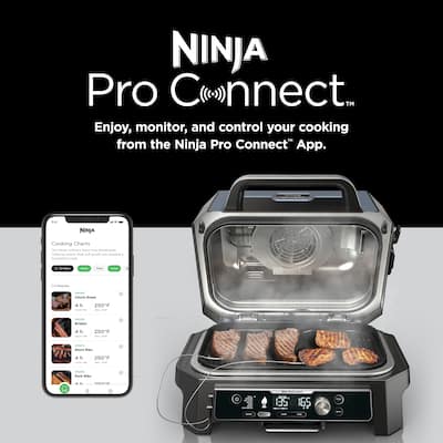 Ninja Woodfire ProConnect Premium XL Outdoor 7 in 1 Grill & Smoker Ninja Woodfire ProConnect Premium XL Outdoor 7 in 1 Grill & Smoker