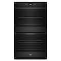Whirlpool - 27" Smart Built-In Electric Convection Double Wall Oven with Air Fry - Black