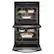 Left. Whirlpool - 27" Smart Built-In Electric Convection Double Wall Oven with Air Fry - Black.
