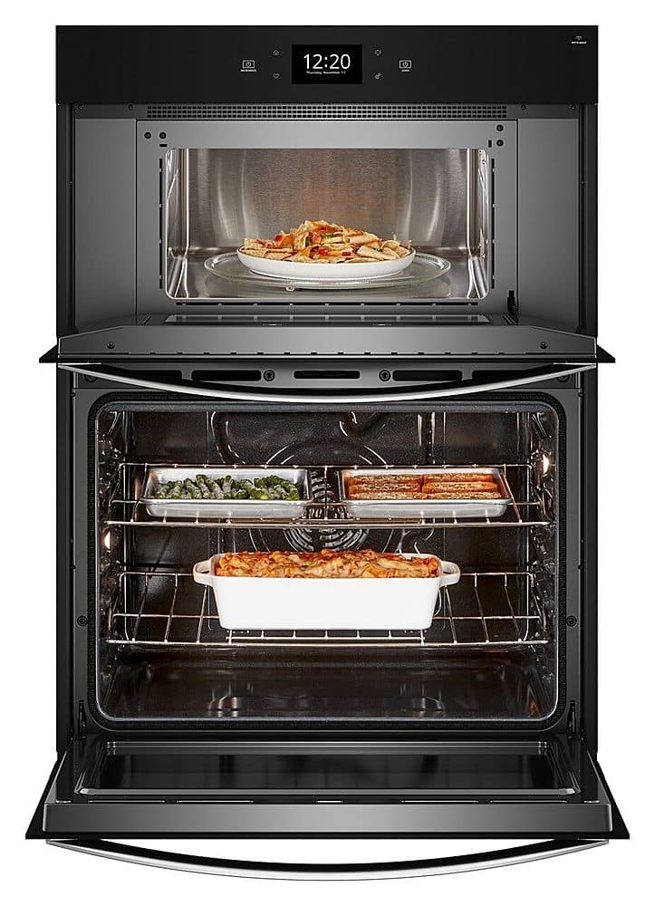 Whirlpool 30" Smart Built-In Electric Combination Wall Oven With Air ...