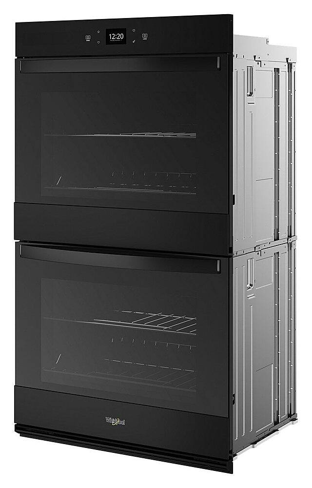 Alt View 1. Whirlpool - 30" Smart Built-In Electric Convection Double Wall Oven with Air Fry - Black.