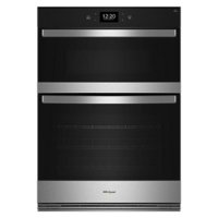 Whirlpool - 27" Smart Built-In Electric Combination Wall Oven with Air Fry - Stainless Steel - Front_Zoom