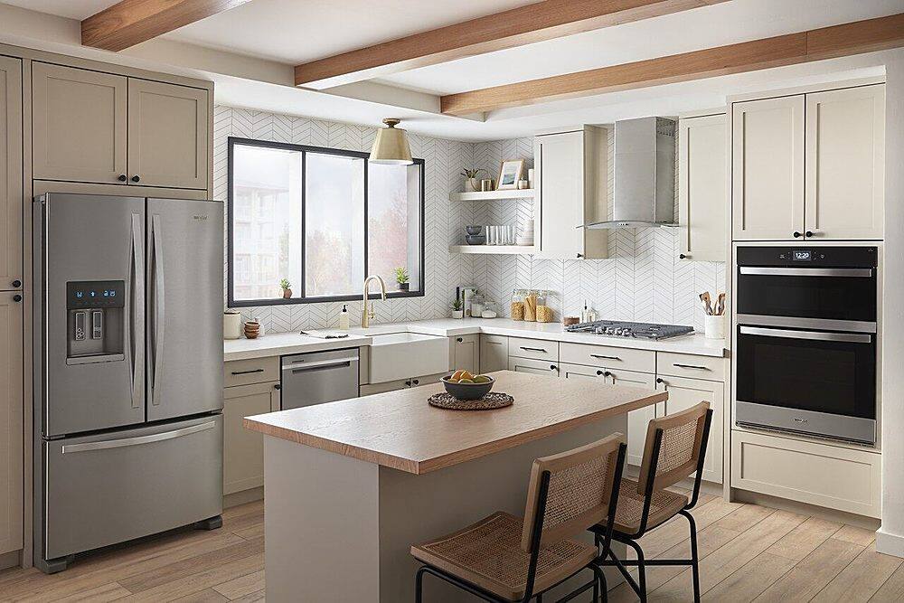 Alt View 12. Whirlpool - 27" Smart Built-In Electric Combination Wall Oven with Air Fry - Stainless Steel.