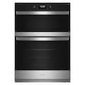 Whirlpool - 30" Smart Built-In Electric Combination Wall Oven with Air Fry - Stainless Steel