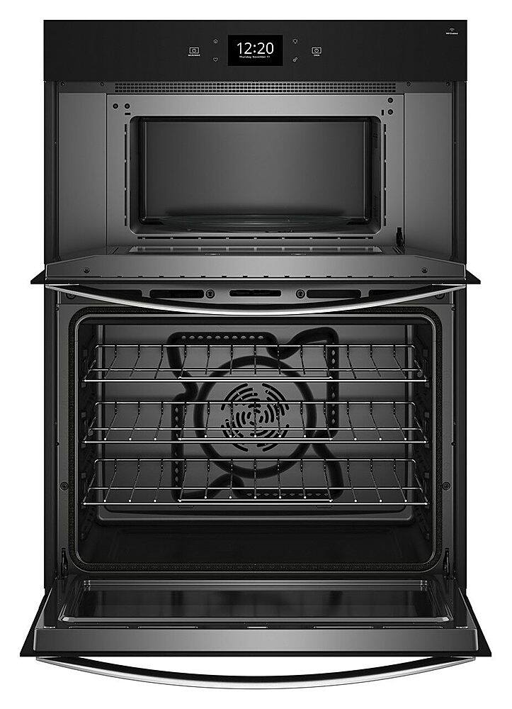 Alt View 11. Whirlpool - 30" Smart Built-In Electric Combination Wall Oven with Air Fry - Stainless Steel.