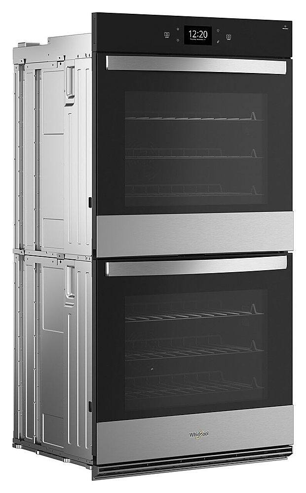 Alt View 1. Whirlpool - 30" Smart Built-In Electric Convection Double Wall Oven with Air Fry - Stainless Steel.