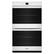 Front. Whirlpool - 27" Smart Built-In Electric Convection Double Wall Oven with Air Fry - White.