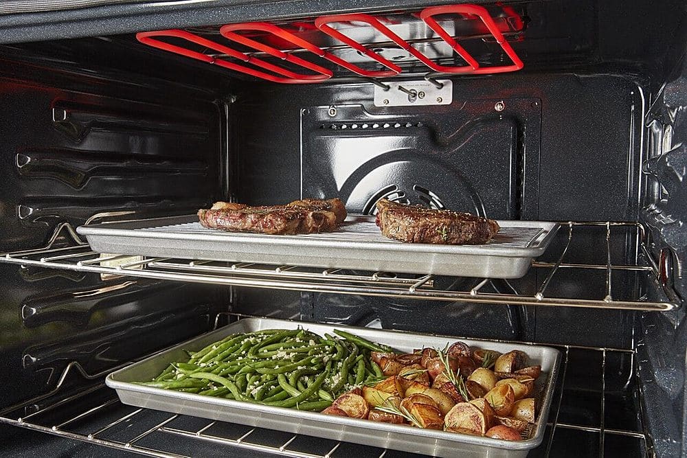 Alt View 14. Whirlpool - 27" Smart Built-In Electric Convection Double Wall Oven with Air Fry - White.