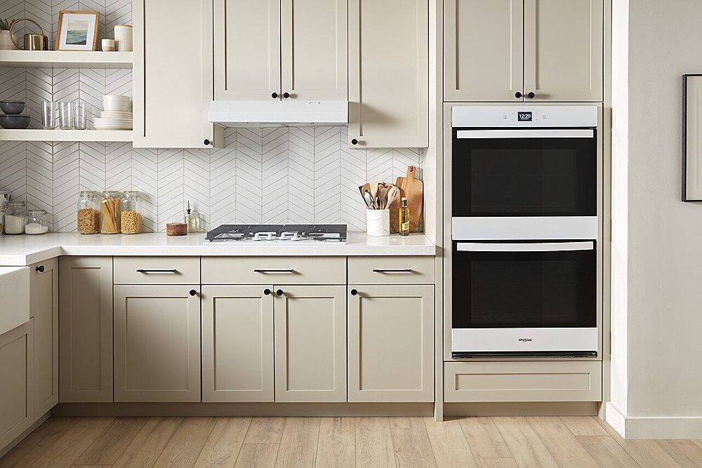 Alt View 16. Whirlpool - 27" Smart Built-In Electric Convection Double Wall Oven with Air Fry - White.