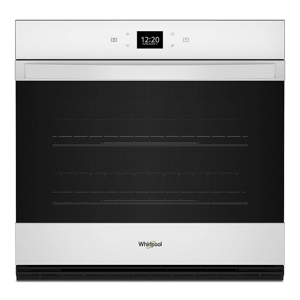 Whirlpool - 30" Smart Built-In Single Electric Wall Oven with Air Fry - White
