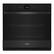 Front. Whirlpool - 27" Smart Built-In Single Electric Wall Oven with Air Fry - Black.