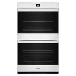 Whirlpool - 30" Smart Built-In Electric Convection Double Wall Oven with Air Fry - White