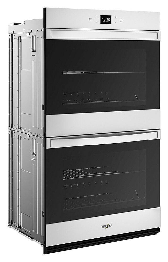 Alt View 1. Whirlpool - 30" Smart Built-In Electric Convection Double Wall Oven with Air Fry - White.