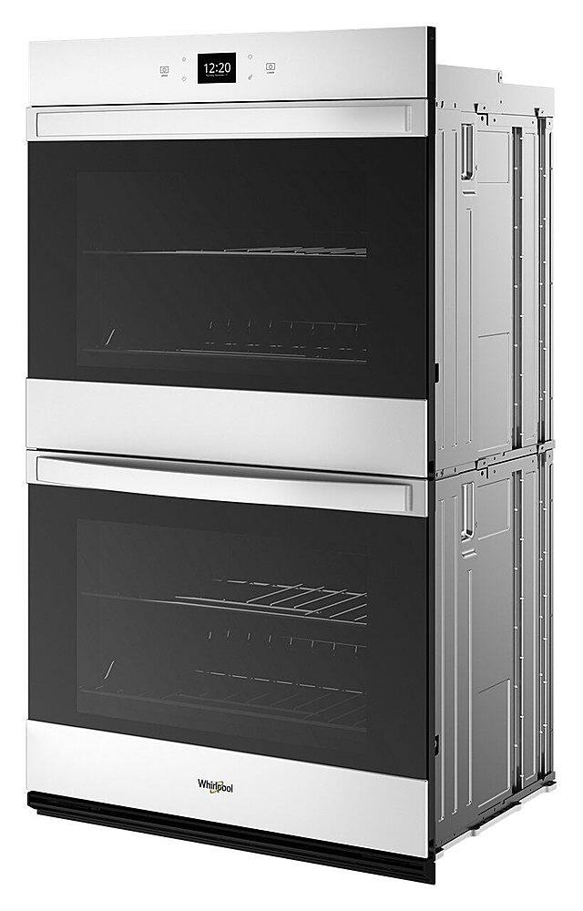Alt View 2. Whirlpool - 30" Smart Built-In Electric Convection Double Wall Oven with Air Fry - White.