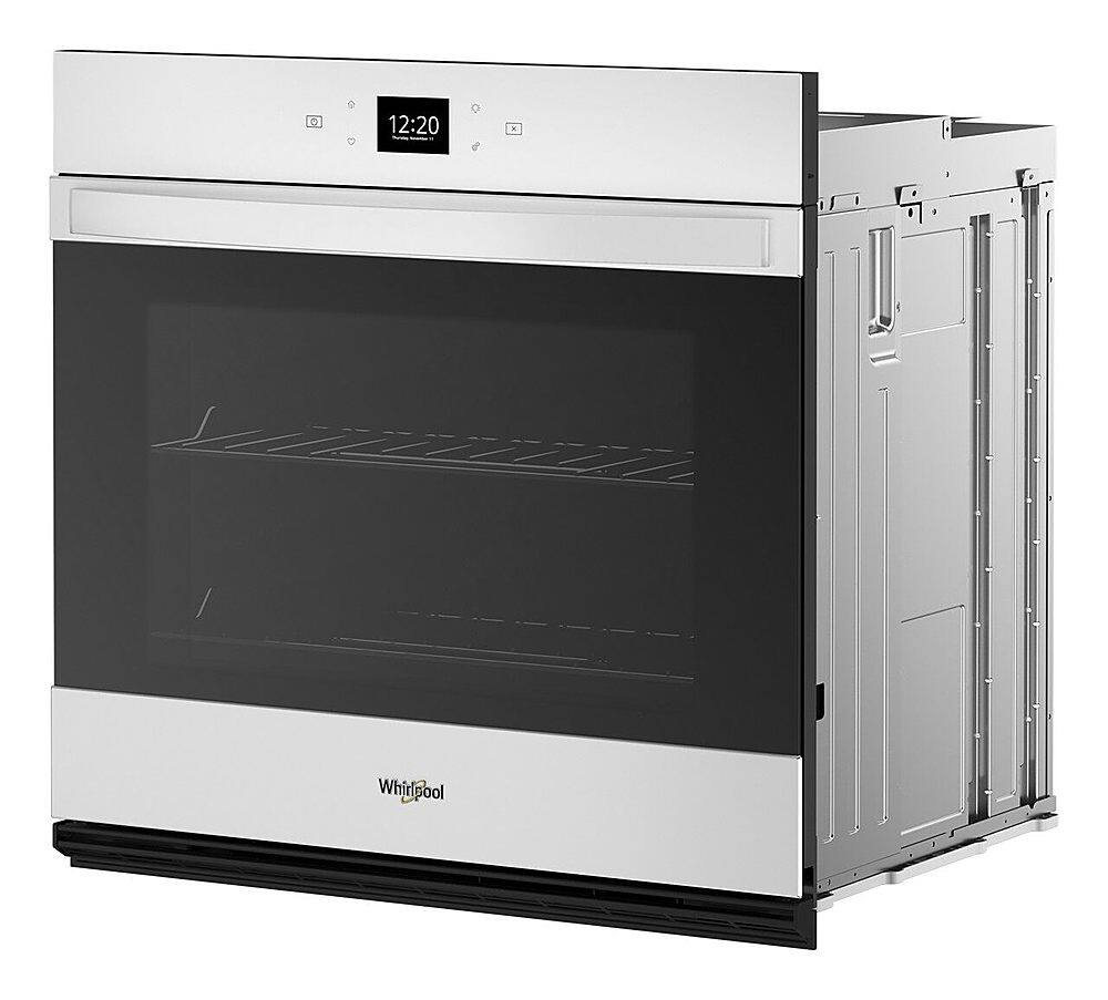 Alt View 1. Whirlpool - 27" Smart Built-In Single Electric Wall Oven with Air Fry - White.