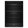Whirlpool - 27" Smart Built-In Electric Combination Wall Oven with Air Fry - Black
