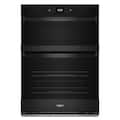Whirlpool - 27" Smart Built-In Electric Combination Wall Oven with Air Fry - Black