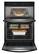 Alt View 13. Whirlpool - 27" Smart Built-In Electric Combination Wall Oven with Air Fry - Black.