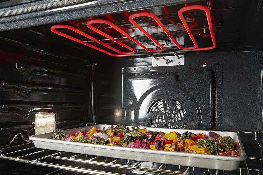 Alt View 14. Whirlpool - 27" Smart Built-In Electric Combination Wall Oven with Air Fry - Black.