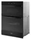 Alt View 1. Whirlpool - 27" Smart Built-In Electric Combination Wall Oven with Air Fry - Black.