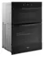Alt View 2. Whirlpool - 27" Smart Built-In Electric Combination Wall Oven with Air Fry - Black.