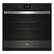 Front. Whirlpool - 30" Smart Built-In Single Electric Wall Oven with Air Fry - Black Stainless Steel.