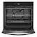 Alt View 12. Whirlpool - 30" Smart Built-In Single Electric Wall Oven with Air Fry - Black.
