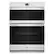 Front. Whirlpool - 27" Smart Built-In Electric Combination Wall Oven with Air Fry - White.