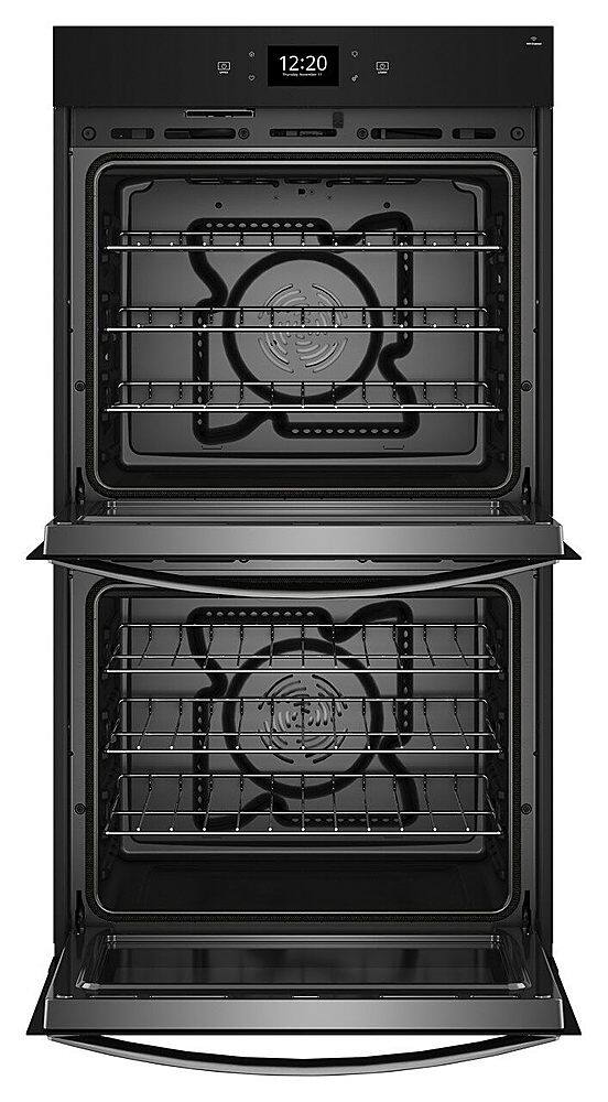 Alt View 1. Whirlpool - 27" Smart Built-In Electric Convection Double Wall Oven with Air Fry - Stainless Steel.