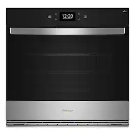 Whirlpool - 30" Smart Built-In Single Electric Wall Oven with Air Fry - Stainless Steel