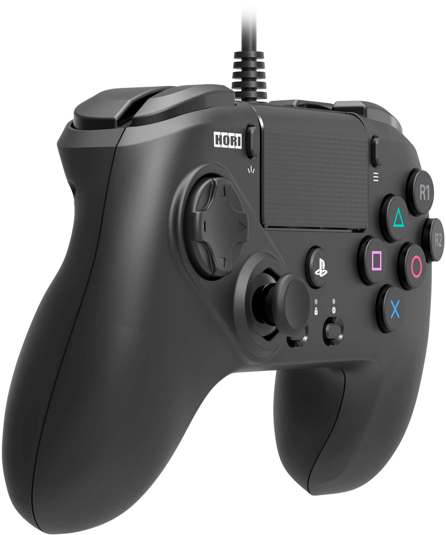 Left. Hori - Fighting Commander OCTA for PlayStation 5 - Black.