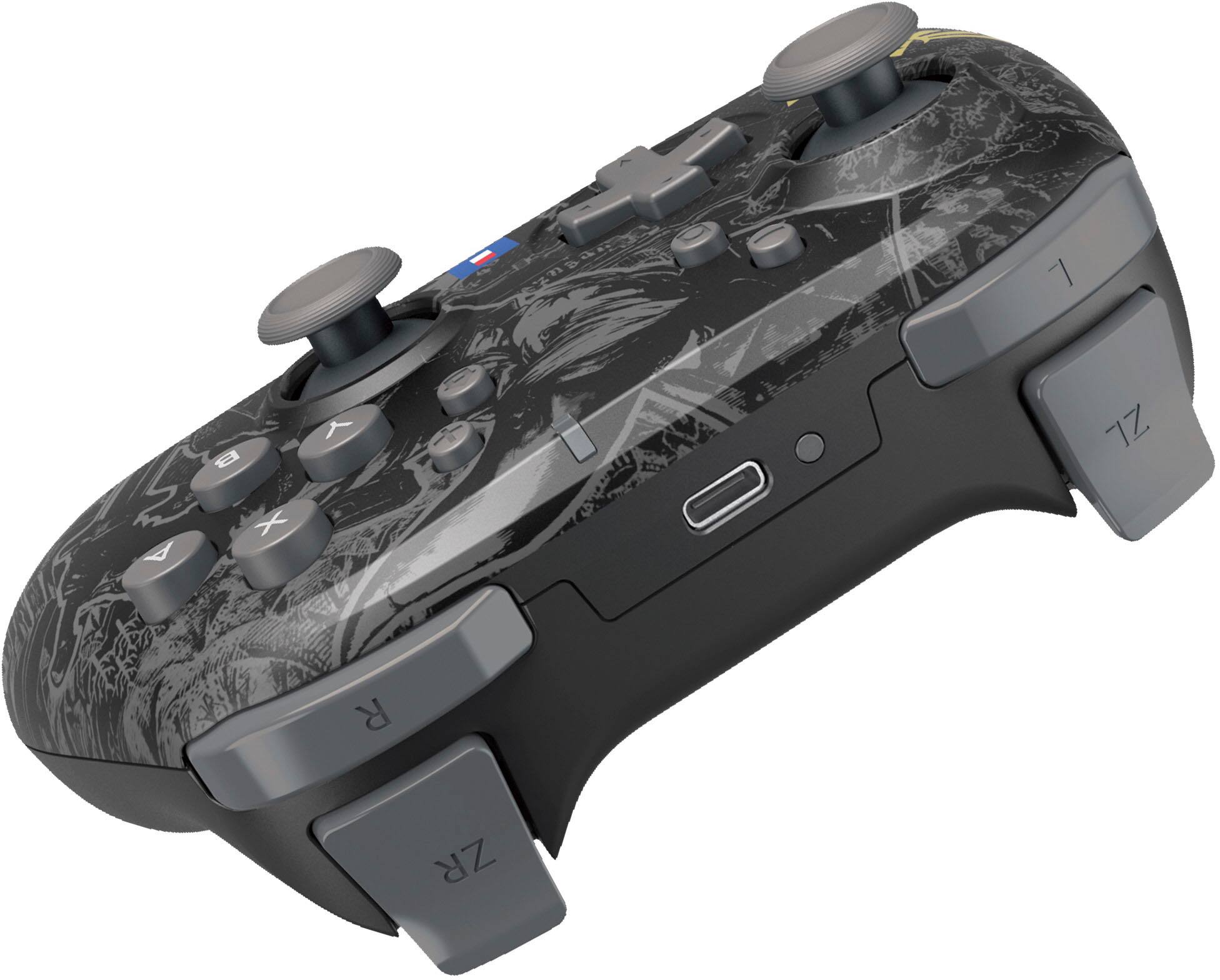 Alt View 11. Hori - Wireless HORIPAD (Legend of Zelda) for Nintendo Switch - Black.