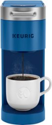 Keurig - K-Slim Single-Serve K-Cup Pod Coffee Maker - Twilight Blue - Front_Zoom