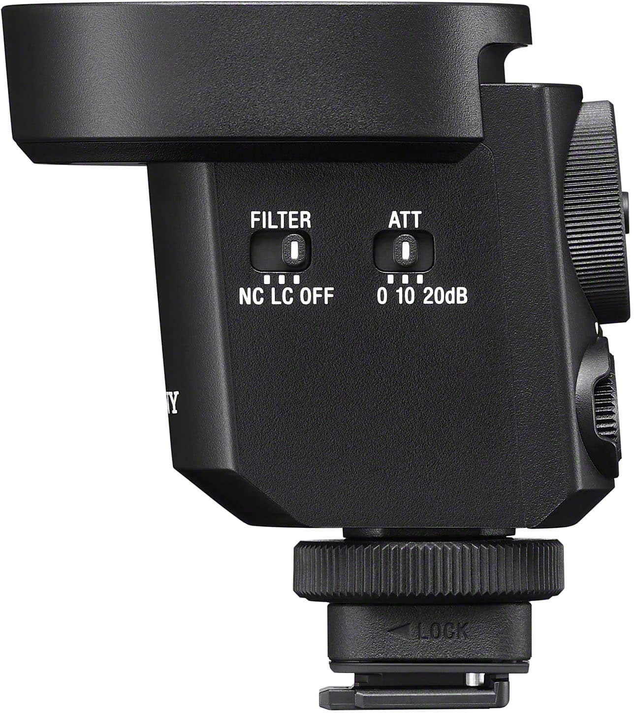 Alt View 11. Sony - ECMM1 Multi-directional Shotgun Microphone - Black.