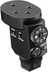 Front. Sony - ECMM1 Multi-directional Shotgun Microphone - Black.