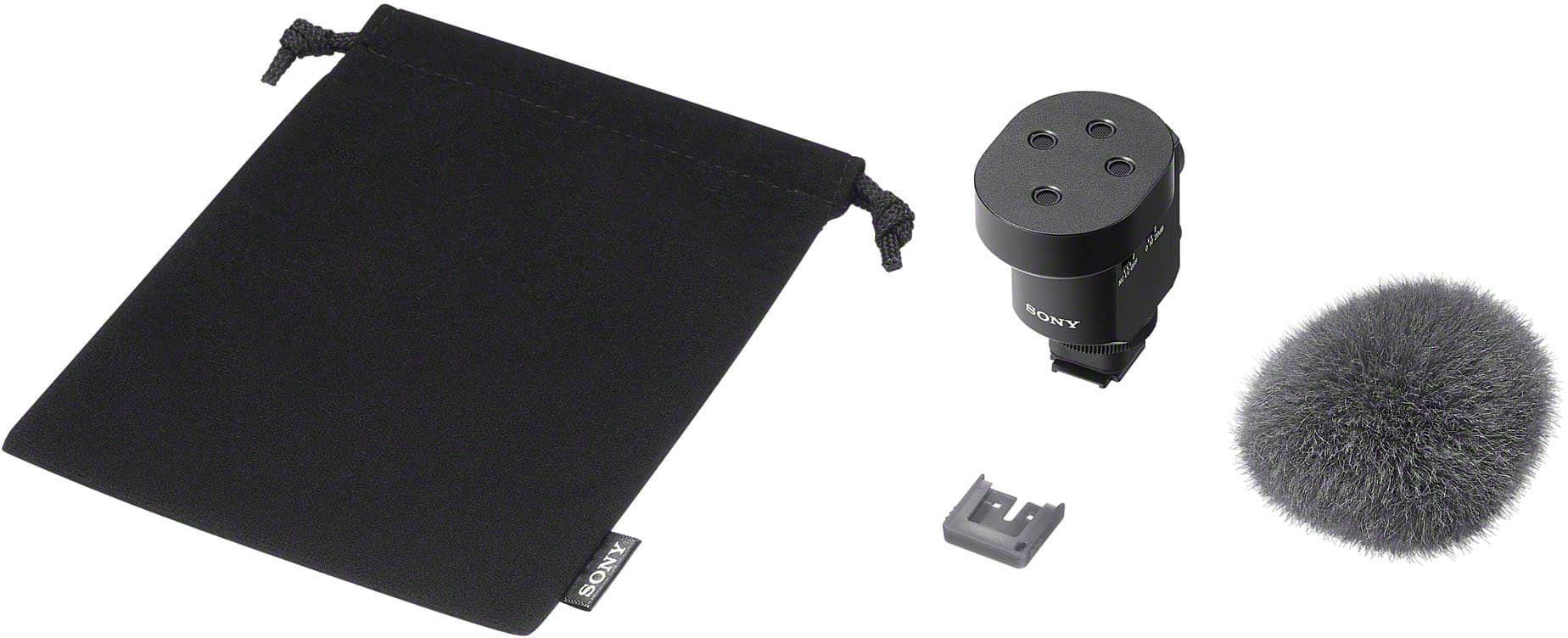 Alt View 14. Sony - ECMM1 Multi-directional Shotgun Microphone - Black.