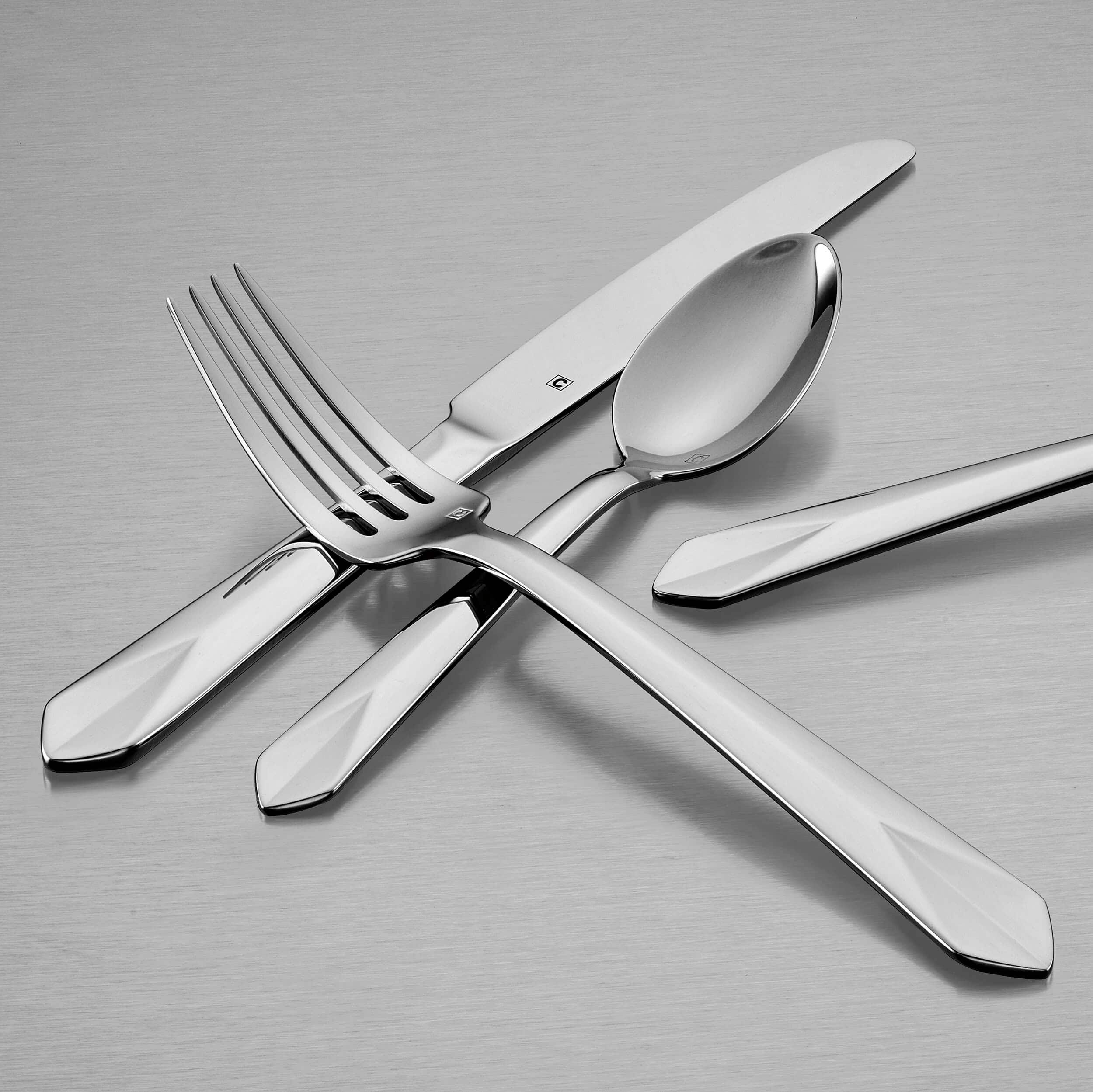 Cuisinart - Elite Jolie Collection 20PC Flatware Set - Stainless Steel - Alt_View_Zoom_13