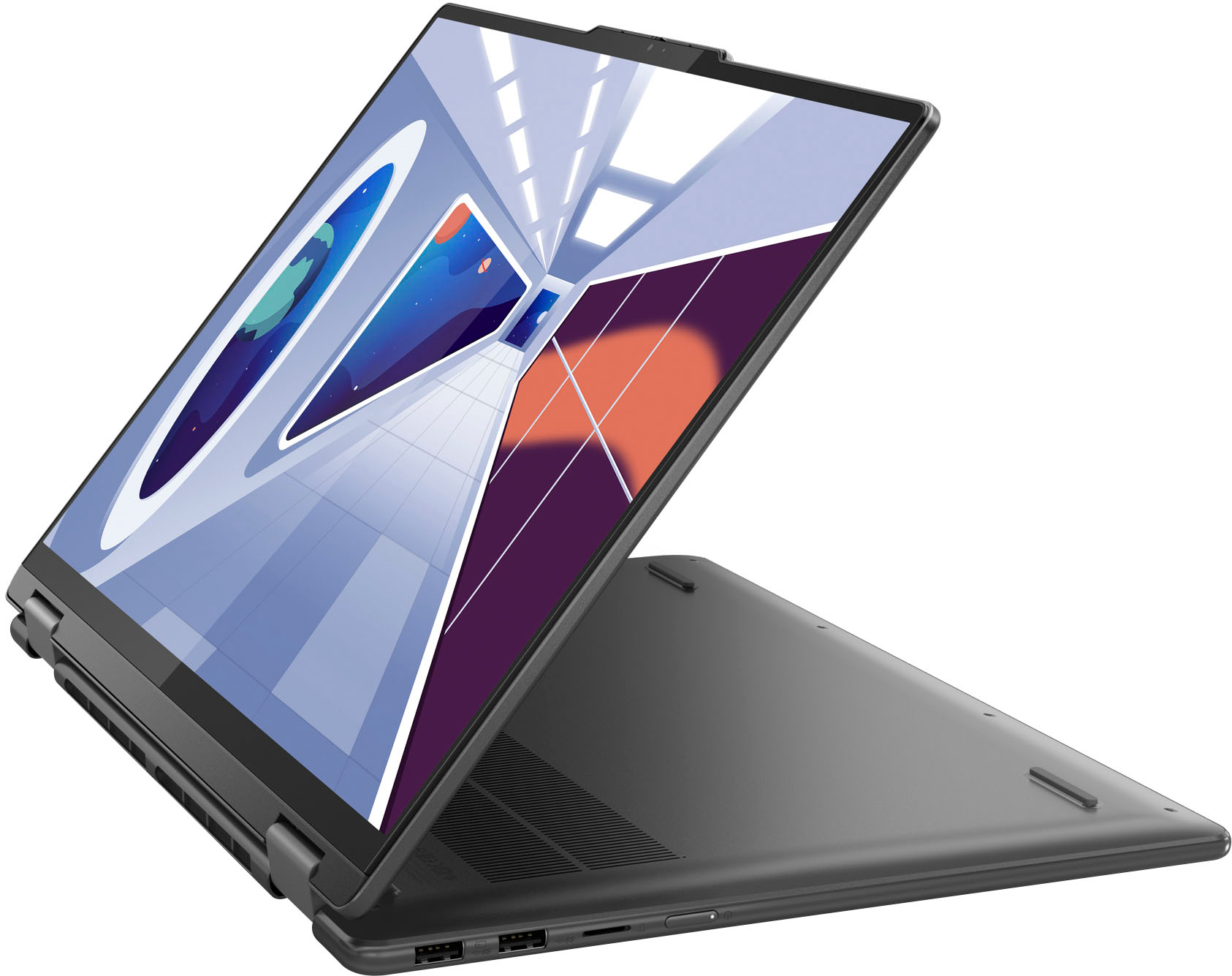 Lenovo Yoga 7i 16 WUXGA 2 in 1 Touch-Screen Laptop Intel Core i5-1335U 16GB  Memory 512GB SSD Storm Grey 82YN004PUS - Best Buy